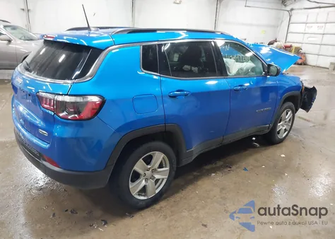 2022 Jeep Compass Latitude 4X4 from USA, damaged, VIN 3C4NJDBB7NT173002